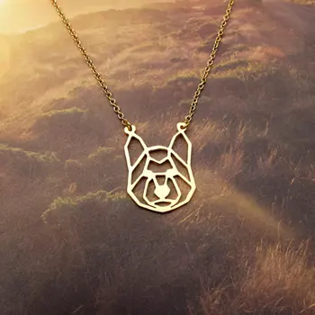 Wholesale Trendy Siberian Husky Necklace Women Origami Statement Necklace Pet Jewelry Kolye Cs Go Collares
Wholesale Trendy Siberian Husky Necklace Women Origami Statement Necklace Pet Jewelry Kolye Cs Go Collares