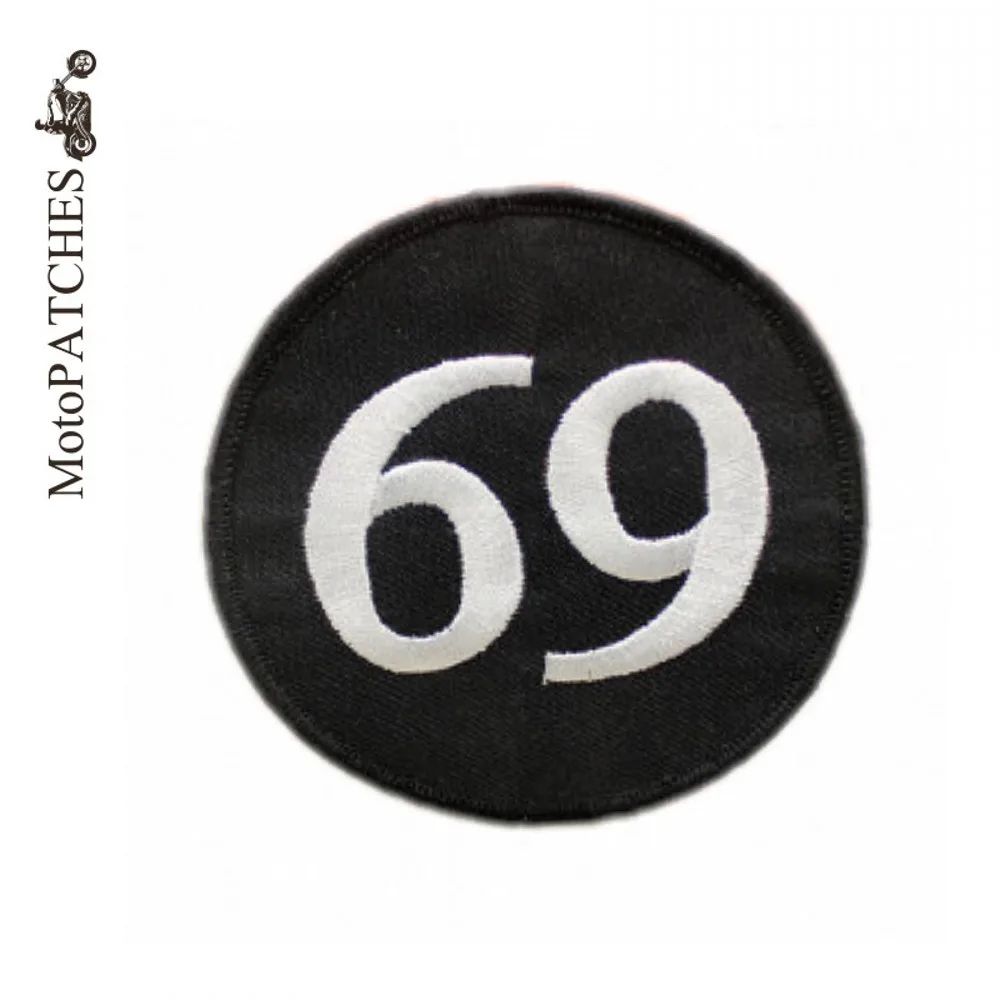 MotoPATCHES 69 Embroidered Iron On Badges Patches For Clothes Backing Perfect for Motorcycle Jackets And Vests Patches
MotoPATCHES 69 Embroidered Iron On Badges Patches For Clothes Backing Perfect for Motorcycle Jackets And Vests Patches