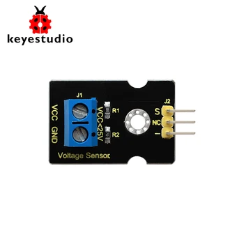 Keyestudio Voltage detection module Voltage sensor Electronic blocks For Arduino UNO R3
Keyestudio Voltage detection module Voltage sensor Electronic blocks For Arduino UNO R3