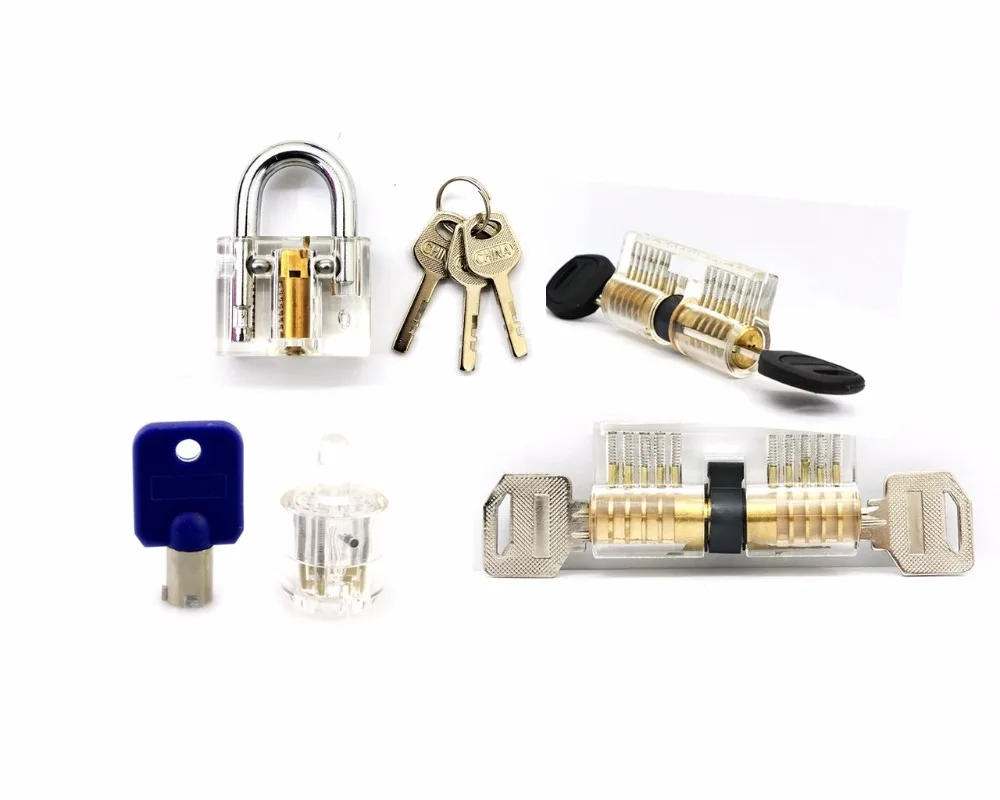 Practice Lock Set,4 Kinds of Hot Selling Transparent Locks for Learners/Locksmith
Practice Lock Set,4 Kinds of Hot Selling Transparent Locks for Learners/Locksmith