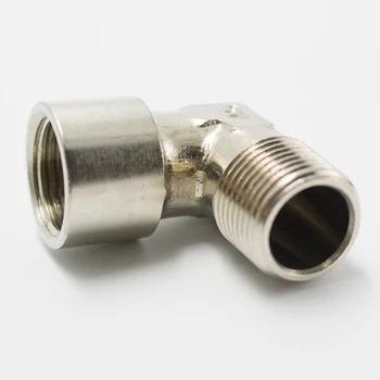 Pack of 2 Stainless Steel Pipe Fitting Forged 90 Degree Street Elbow 1/8" 1/4" PT Male to PT Female Thread Water Gas Connector
Pack of 2 Stainless Steel Pipe Fitting Forged 90 Degree Street Elbow 1/8" 1/4" PT Male to PT Female Thread Water Gas Connector
