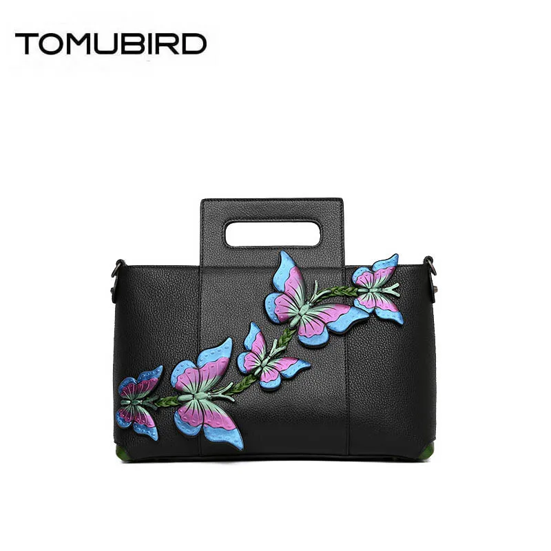 TOMUBIRD 2019 новая женская сумка из натуральной кожи улучшенная воловьей известного