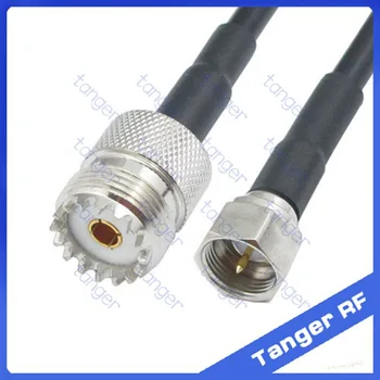 Tanger Hot selling F male plug to UHF female jack SO239 straight RF RG58 Pigtail Jumper Coaxial Cable 20inch 50cm High Quality
Tanger Hot selling F male plug to UHF female jack SO239 straight RF RG58 Pigtail Jumper Coaxial Cable 20inch 50cm High Quality