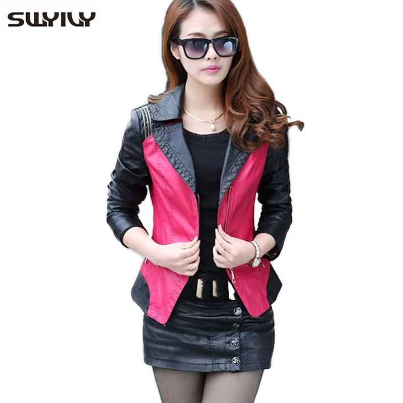 Warm Leather Jackets Women Color Block Lady Leather Coat 2019 Plus Size 4XL 5XL Female Brief Lapel Coat Embroidery Sleeve
Warm Leather Jackets Women Color Block Lady Leather Coat 2019 Plus Size 4XL 5XL Female Brief Lapel Coat Embroidery Sleeve