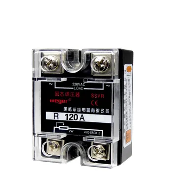 220V AC power supply single-phase solid state voltage regulator SSVR120A resistance value voltage regulator
220V AC power supply single-phase solid state voltage regulator SSVR120A resistance value voltage regulator