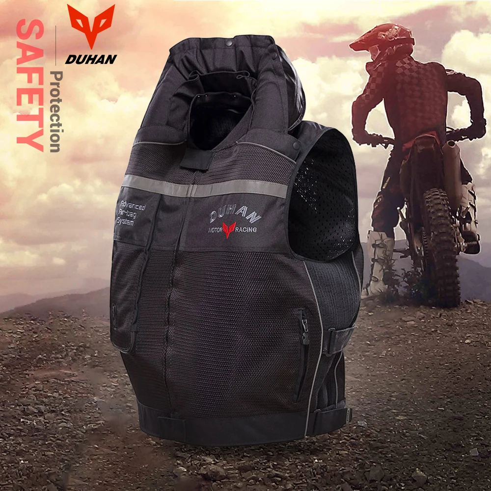 DUHAN Motorcycle Air-bag Vest Cylinder Motorcycle Jacket Reflective Vest Professional Advanced Air Bag System Protective Gear #
DUHAN Motorcycle Air-bag Vest Cylinder Motorcycle Jacket Reflective Vest Professional Advanced Air Bag System Protective Gear #