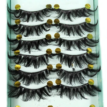 10 Pairs Faux Mink Hair False Eyelashes Fluffy Cruelty-free Lashes Handmade Cross Long Eyelashes Extension Natural Makeup Tools
10 Pairs Faux Mink Hair False Eyelashes Fluffy Cruelty-free Lashes Handmade Cross Long Eyelashes Extension Natural Makeup Tools
