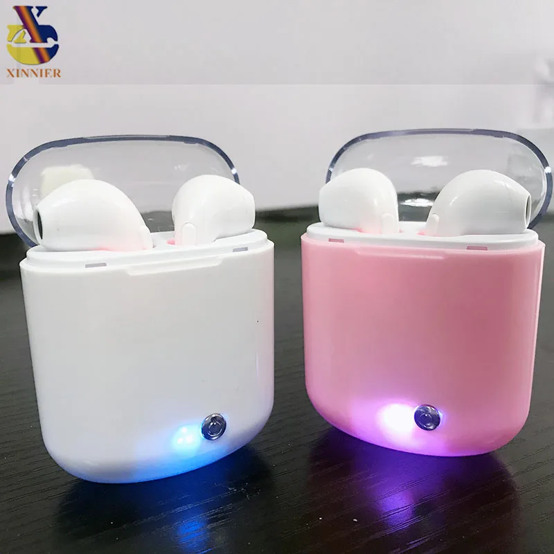 HOT XINNIER i7 i7s TWS Mini Wireless Bluetooth Earphone In-Ear Stereo Earbud Headset with Charging Box Mic For All Smart Phone
HOT XINNIER i7 i7s TWS Mini Wireless Bluetooth Earphone In-Ear Stereo Earbud Headset with Charging Box Mic For All Smart Phone