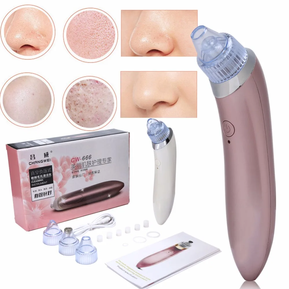 Электрический прибор для удаления черных точек|massage machine|vacuum pore cleanerskin massage |