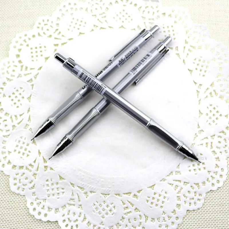 3pcs/lot Silver Mechanical Pencil Set and 0.5/0.7mm 2B Pencils Lead with Top Eraser for Office and School Supplies Free Shipping
3pcs/lot Silver Mechanical Pencil Set and 0.5/0.7mm 2B Pencils Lead with Top Eraser for Office and School Supplies Free Shipping