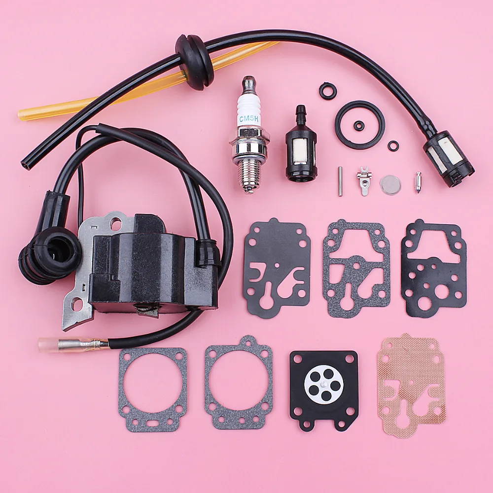 Ignition Coil Spark Plug For Honda GX35 GX 35 Fuel Filter Line Grommet Carburetor Repair Kit Lawn Mower Engine Spare Part
Ignition Coil Spark Plug For Honda GX35 GX 35 Fuel Filter Line Grommet Carburetor Repair Kit Lawn Mower Engine Spare Part