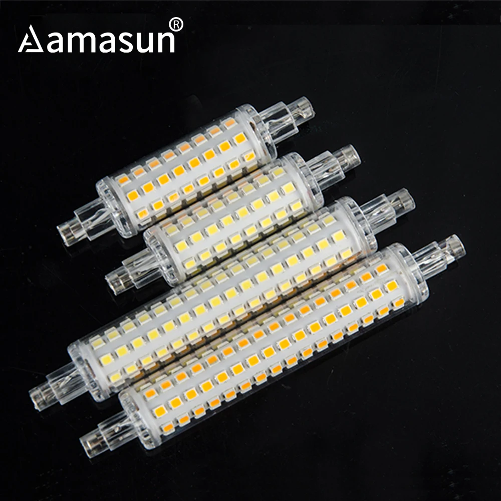 LED Blub R7S Lamp 78mm 118mm AC 220V 110V SMD2835 For Floodlight Lawn 64 128 leds Replace Halogen Light Horizontal Plug Lampada
LED Blub R7S Lamp 78mm 118mm AC 220V 110V SMD2835 For Floodlight Lawn 64 128 leds Replace Halogen Light Horizontal Plug Lampada