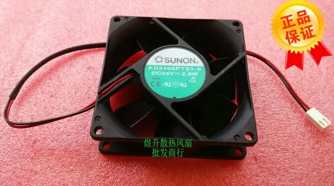 SUNON 8025 DC24V 2,9 W 80*80*25mm KD2408PTS1-6 2-проводной инверторный Вентилятор охлаждения
SUNON 8025 DC24V 2,9 W 80*80*25mm KD2408PTS1-6 2-проводной инверторный Вентилятор охлаждения