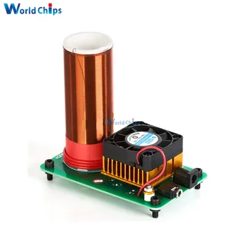 Mini Wireless Music Musical Coil Loud Speaker Tesla Power Magic Board DIY Kit Toy JX03 Module Under 20V Heat Sink Fan
Mini Wireless Music Musical Coil Loud Speaker Tesla Power Magic Board DIY Kit Toy JX03 Module Under 20V Heat Sink Fan