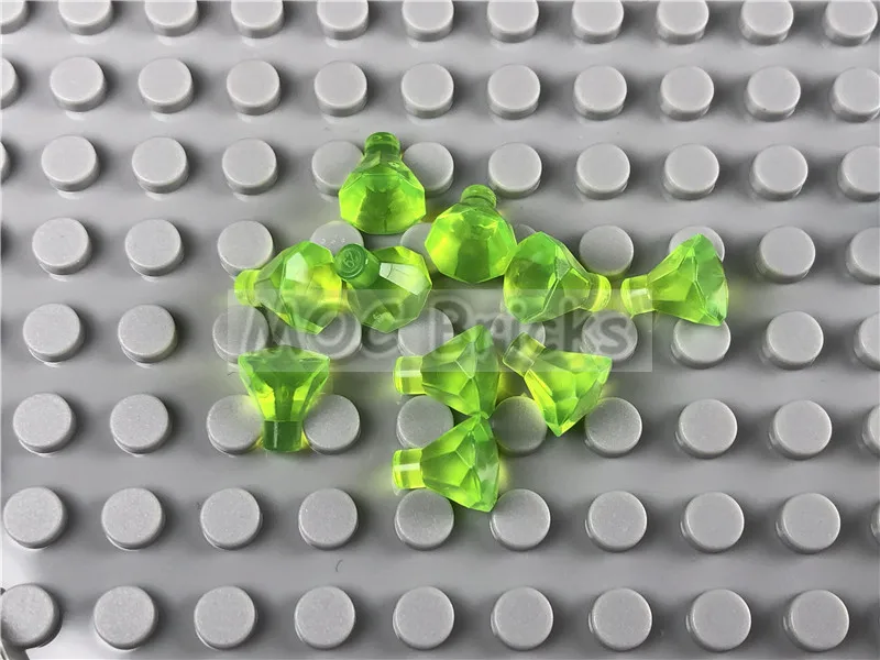 50 шт./лот кубики MOC Trans светильник ое ювелирное изделие драгоценный камень