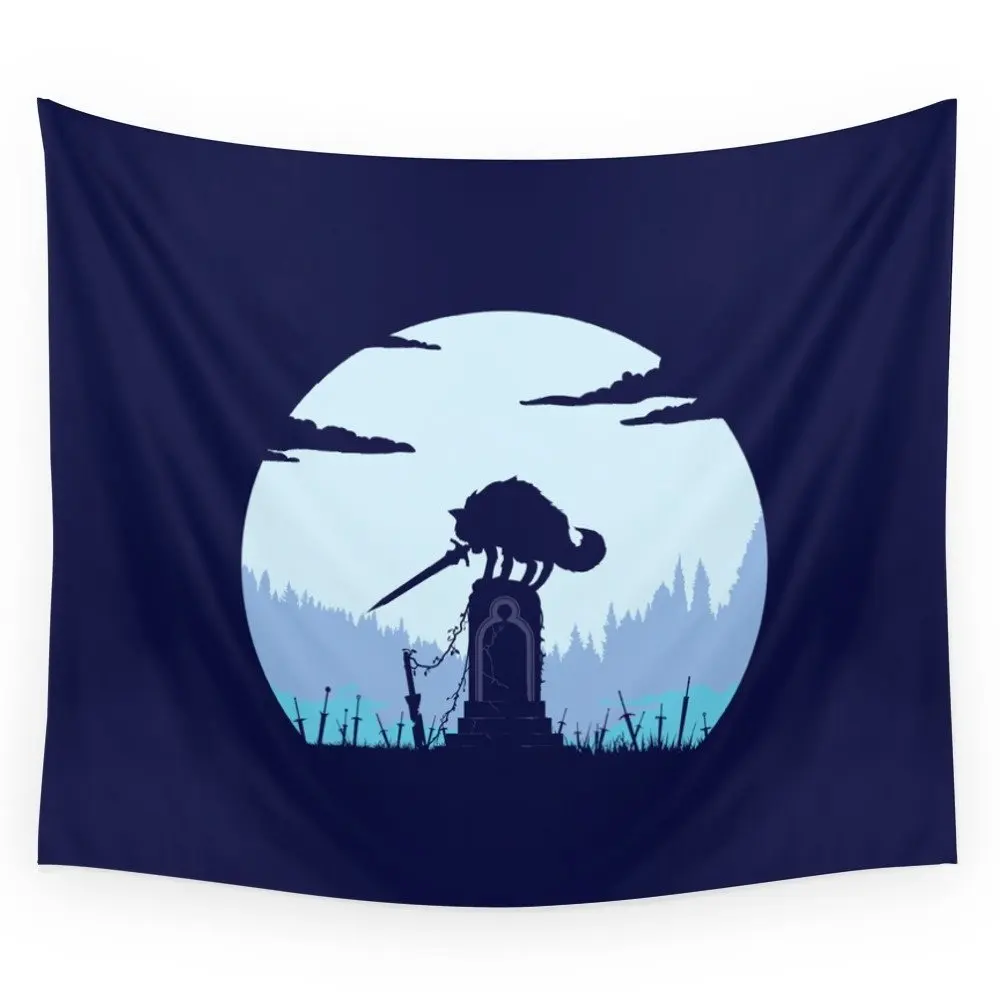 Grey Wolf Sif (Dark Souls) Wall Tapestry Home Room Wall Decoration Bedspread Dorm Cover
Grey Wolf Sif (Dark Souls) Wall Tapestry Home Room Wall Decoration Bedspread Dorm Cover