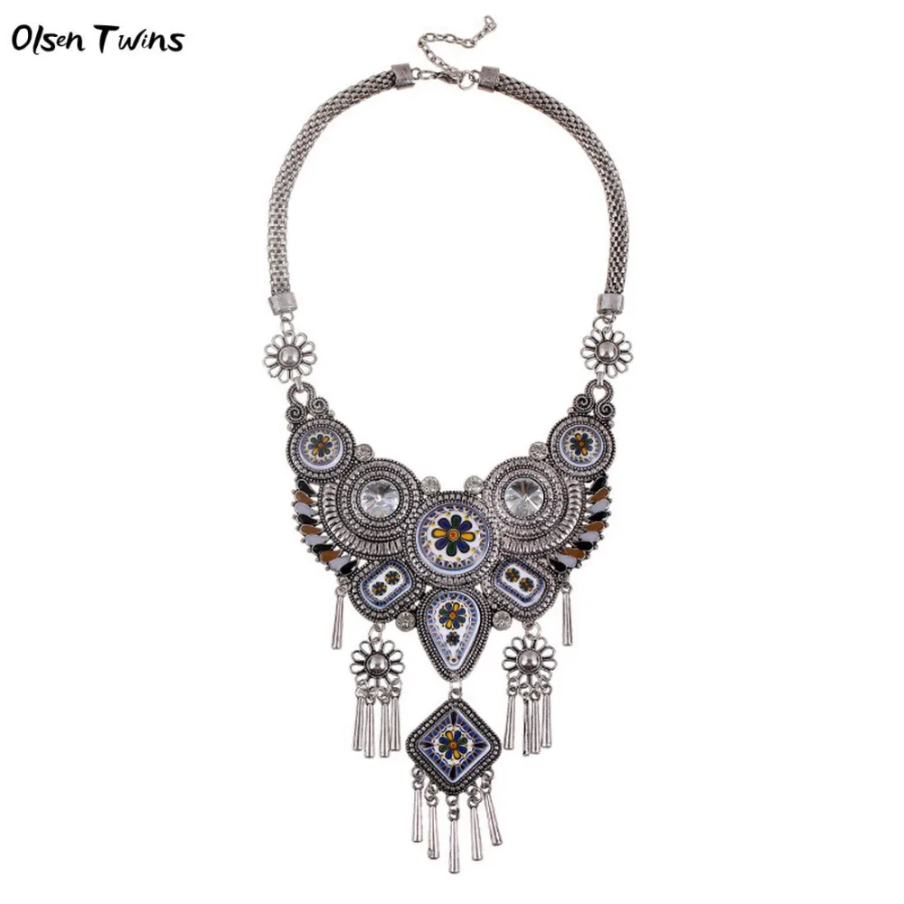 Olsen Twins Indian Ethnic Vintage Big Chunky Necklaces Tribal Statement Jewelry for Dropshipping Wholesale
Olsen Twins Indian Ethnic Vintage Big Chunky Necklaces Tribal Statement Jewelry for Dropshipping Wholesale