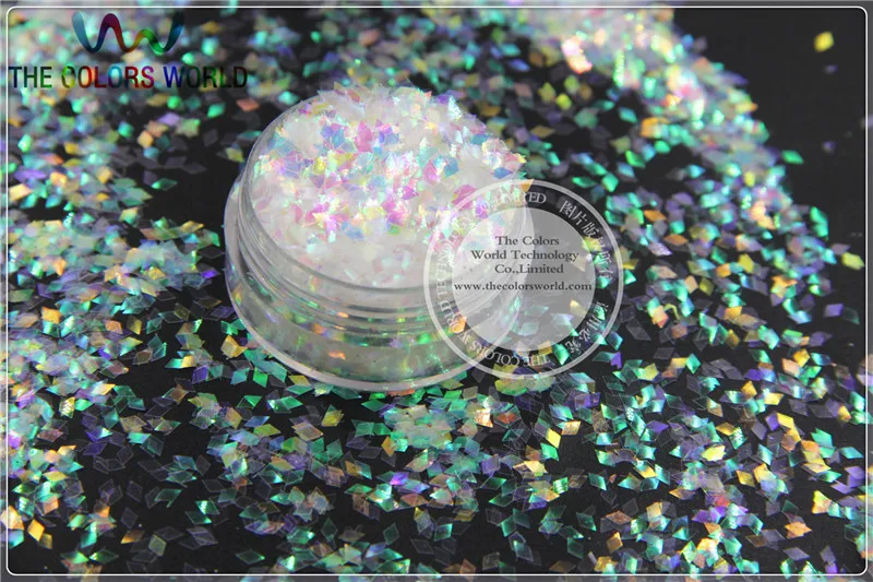 Diamond Shape 2MM size Iridescent white with colorful light Color glitter sparklesfor Nail Art and DIY supplies1pack=50g
Diamond Shape 2MM size Iridescent white with colorful light Color glitter sparklesfor Nail Art and DIY supplies1pack=50g
