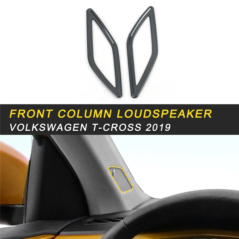 Front Column Loudspeaker Circle Cover Trim Frame Sticker Interior Accessories for Volkswagen T-CROSS 2019 Car Styling
Front Column Loudspeaker Circle Cover Trim Frame Sticker Interior Accessories for Volkswagen T-CROSS 2019 Car Styling