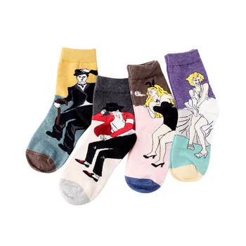 4 Pairs Women Short Socks Meias New Korea Style Individual Jacquard Cartton Funny Funny Girls Socks Spring Winter Cotton Sock
4 Pairs Women Short Socks Meias New Korea Style Individual Jacquard Cartton Funny Funny Girls Socks Spring Winter Cotton Sock