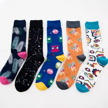 PEONFLY men's colorful cotton socks Brand high quality fashion hip hop skateboard novelty mens dress socks
PEONFLY men's colorful cotton socks Brand high quality fashion hip hop skateboard novelty mens dress socks
