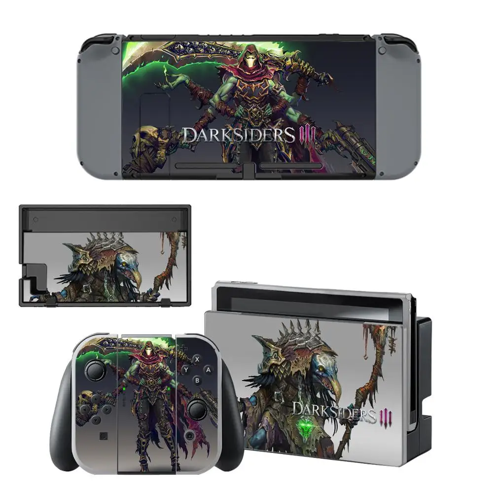 Full Set Faceplate Skin Sticker for Nintend Switch Console & Joy-con & Dock & Grip - Darksiders Decals
Full Set Faceplate Skin Sticker for Nintend Switch Console & Joy-con & Dock & Grip - Darksiders Decals