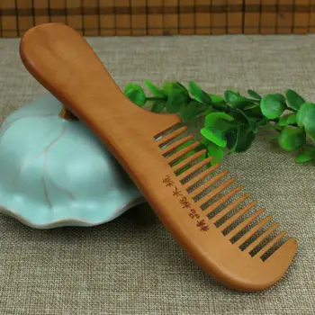 500 PCS Customized Hair Combs Engraved Your Logo Natural Peach Wood Wooden Comb Anti-Static Beard Comb Pocket Comb 18*5.5*1.0 
500 PCS Customized Hair Combs Engraved Your Logo Natural Peach Wood Wooden Comb Anti-Static Beard Comb Pocket Comb 18*5.5*1.0