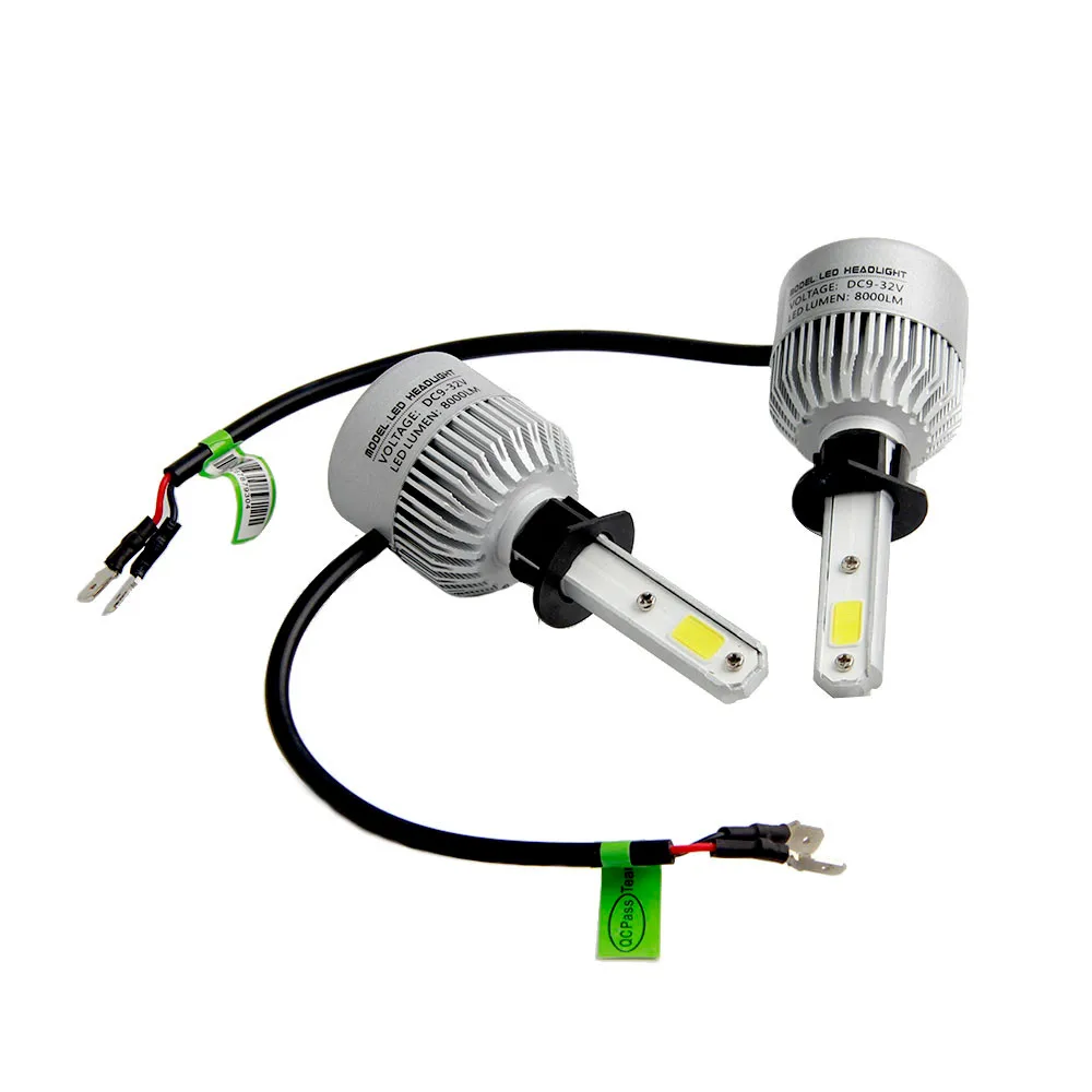 H1 110W 16000LM LED Headlight Conversion Kit Car Beam Bulb Driving Lamp 6000K (13)