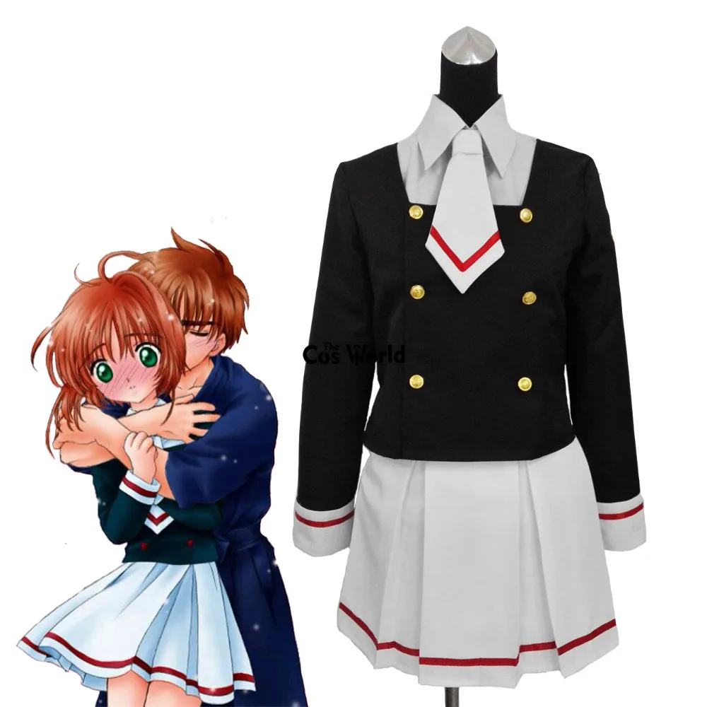 Cardcaptor Sakura Kinomoto Sakura школьная форма костюм моряка Топ рубашка юбка платье наряд Аниме косплей костюмы
Cardcaptor Sakura Kinomoto Sakura школьная форма костюм моряка Топ рубашка юбка платье наряд Аниме косплей костюмы