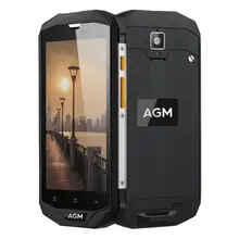 RESMI AGM A8 5 "3G + 32G FDD-LTE Android 7.1 Cep Telefonu 2SIM IP68 Sağlam Telefon Dört çekirdek 13.0MP 4050mAh YENI NFC OTG Smartphone(China)