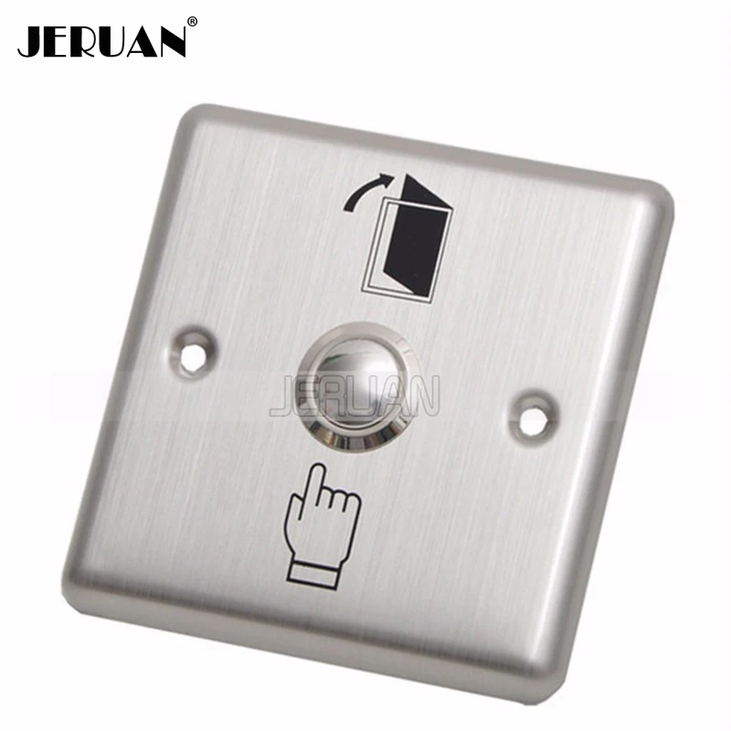 10 pcs) Door access control button NO signal automatically restroration metallic switch 86 standard Door release swithc
10 pcs) Door access control button NO signal automatically restroration metallic switch 86 standard Door release swithc