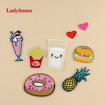 Flower Animal Heart Letter Food Cartoon Patch Iron on Badge Patches Embroidered Applique Patch Clothes Stickers
Flower Animal Heart Letter Food Cartoon Patch Iron on Badge Patches Embroidered Applique Patch Clothes Stickers
