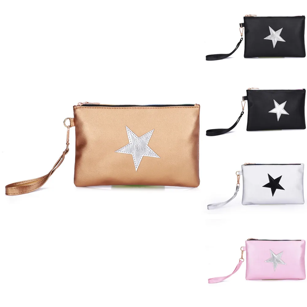 Fashion Leather Star Pattern Zipper Clutch Bag Coin Bag Makeup Pouch luxury brand wallet female womens wallets and purses
Fashion Leather Star Pattern Zipper Clutch Bag Coin Bag Makeup Pouch luxury brand wallet female womens wallets and purses