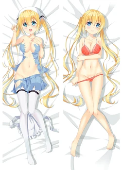 

2018-March Update Anime Blend S sexy girl characters Kaho Hinata Dakimakura body throw pillow case cover hugging body pillowcase