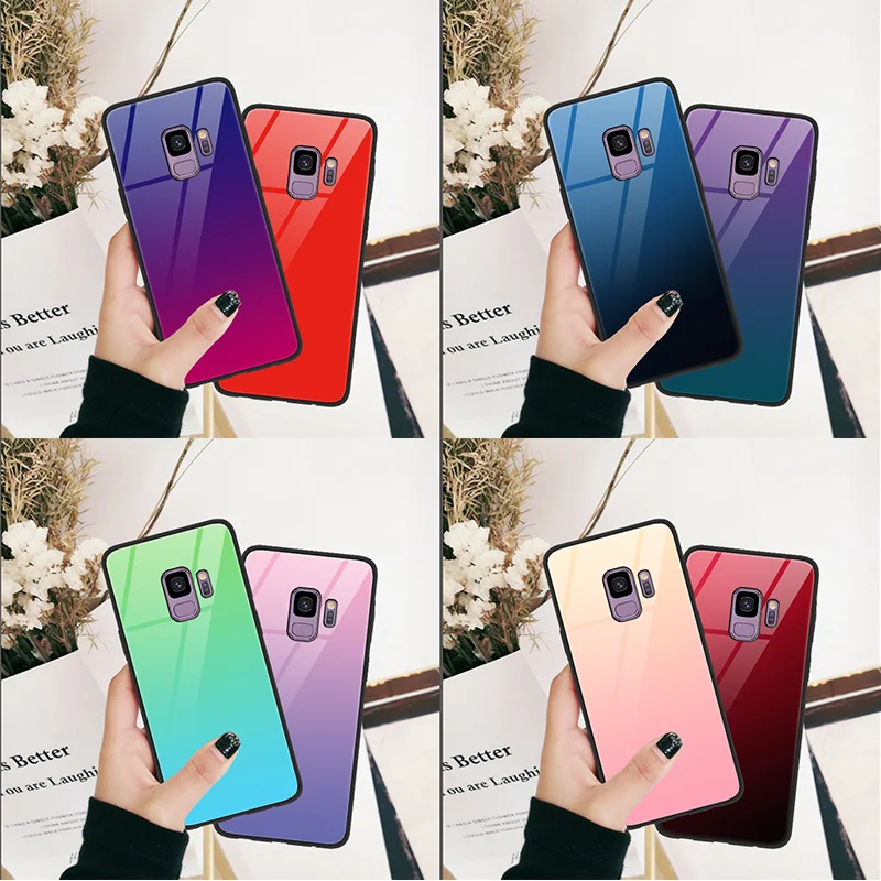 Fashion Gradient Tempered Glass Phone Cases For Samsung Galaxy S8 S9 S10 Plus S10e A6s J5 Prime J4 A6 Plus 2018 Note 8 9 S9 Case
Fashion Gradient Tempered Glass Phone Cases For Samsung Galaxy S8 S9 S10 Plus S10e A6s J5 Prime J4 A6 Plus 2018 Note 8 9 S9 Case
