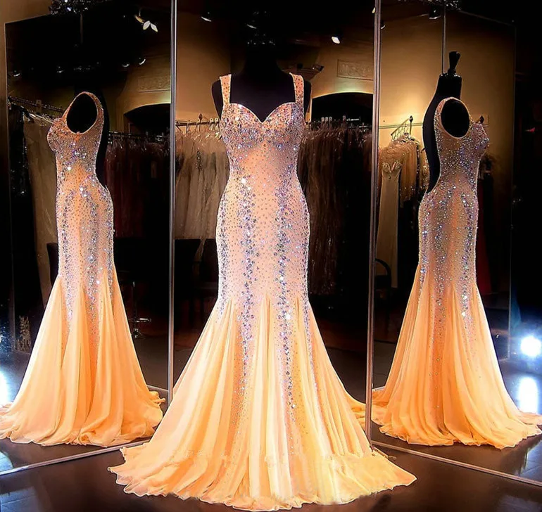 Mermaid Prom Dresses 2018 Gorgeous Coral Sweetheart Luxury Crystal Tulle Beaded Backless Sequin Long Evening Formal Gowns
Mermaid Prom Dresses 2018 Gorgeous Coral Sweetheart Luxury Crystal Tulle Beaded Backless Sequin Long Evening Formal Gowns