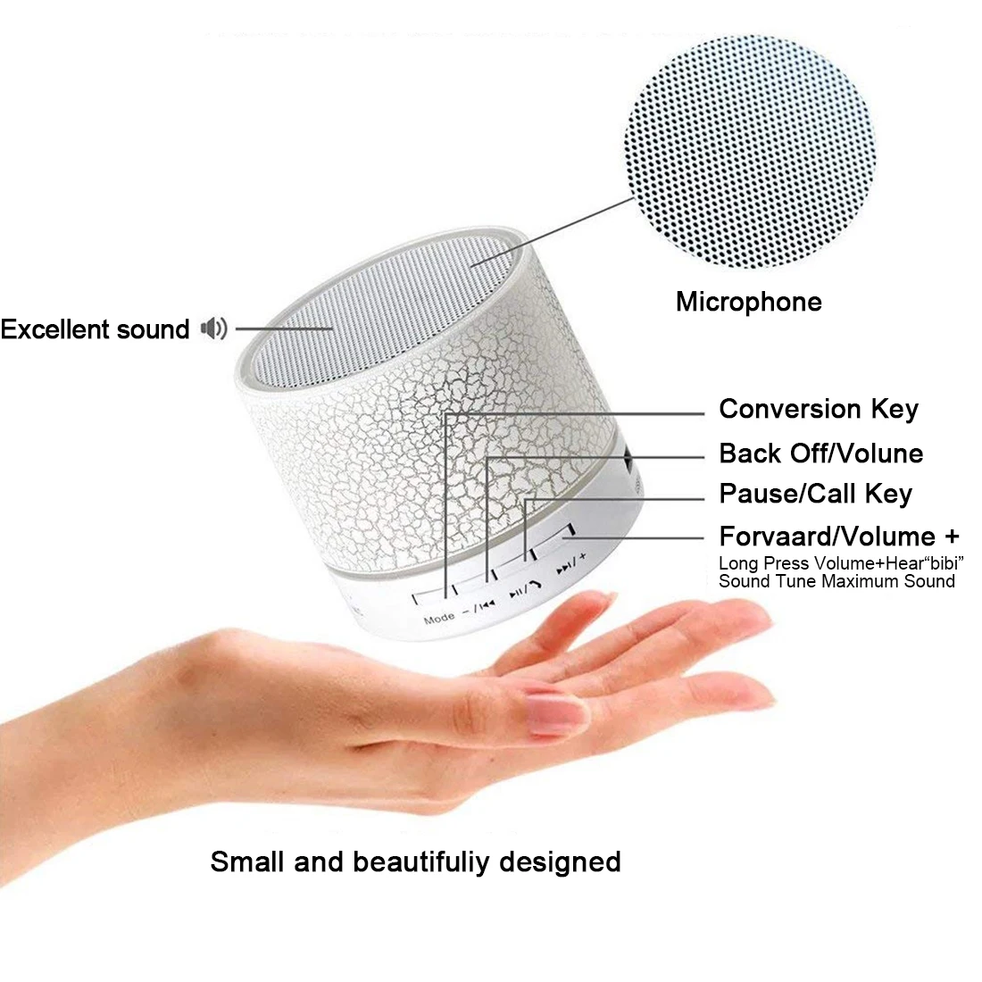 Mini A9 Bluetooth Speaker Loudspeaker LED USB Subwoofer bluetooth Speakers mp3 stereo audio music player
Mini A9 Bluetooth Speaker Loudspeaker LED USB Subwoofer bluetooth Speakers mp3 stereo audio music player
