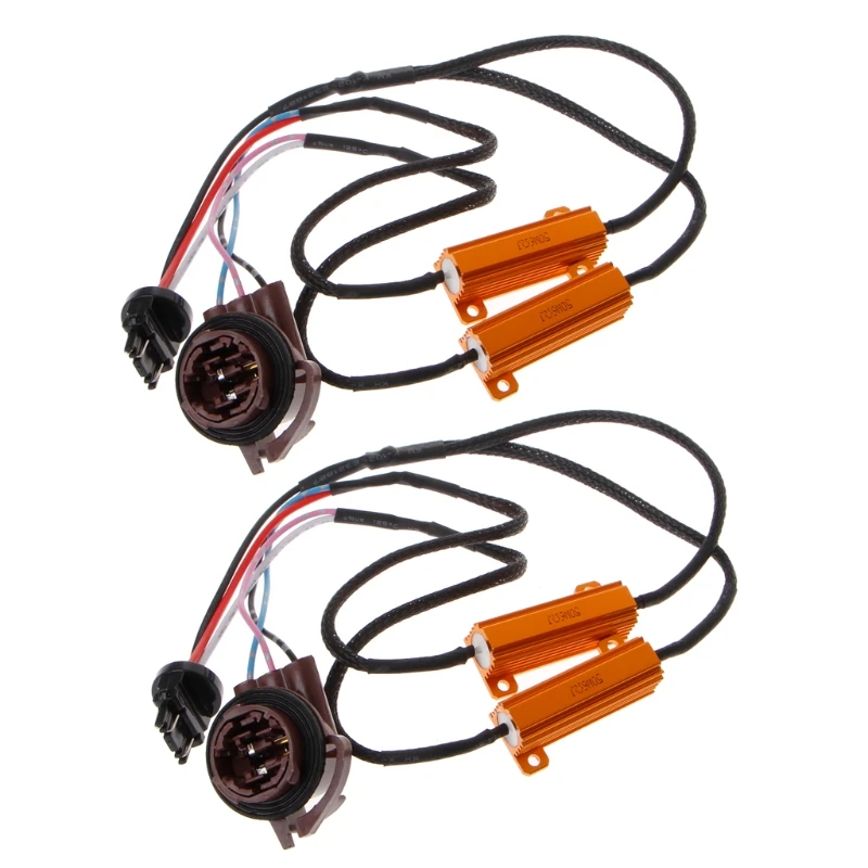 2x 3157 Load Resistor Decoder For Switchback LED Turn Signal Light Fix Canceller Feb20 Drop Ship
2x 3157 Load Resistor Decoder For Switchback LED Turn Signal Light Fix Canceller Feb20 Drop Ship