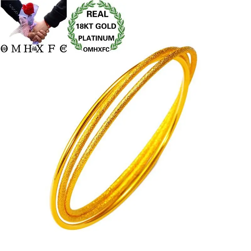 OMHXFC Wholesale European Fashion Woman Bride Party Birthday Wedding Mother Gift 3pcs/set Slim 18KT Gold Bracelet Bangle ES128
OMHXFC Wholesale European Fashion Woman Bride Party Birthday Wedding Mother Gift 3pcs/set Slim 18KT Gold Bracelet Bangle ES128