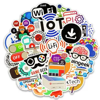50 PCS Programming Sticker Technology Software Programs Data Creative Stickers for Geek DIY Computer Laptop Phone PS4 Notebook
50 PCS Programming Sticker Technology Software Programs Data Creative Stickers for Geek DIY Computer Laptop Phone PS4 Notebook