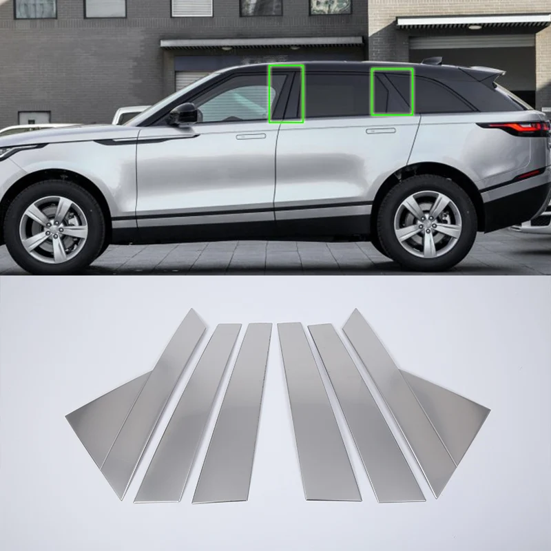 Car Accessories Exterior Stainless Steel Window Centre Pillars Cover Molding Trim For Landrover Velar 2018 Car-styling
Car Accessories Exterior Stainless Steel Window Centre Pillars Cover Molding Trim For Landrover Velar 2018 Car-styling