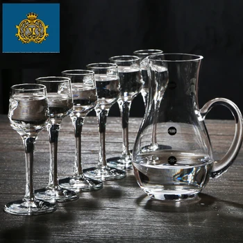 Lead-free crystal glass small Moutai cup of wine cup cup cup wine pot wonton liquor cup set
Lead-free crystal glass small Moutai cup of wine cup cup cup wine pot wonton liquor cup set