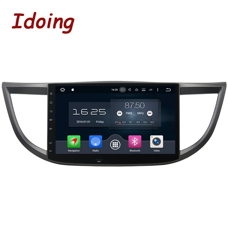 Idoing 10.1"Steering-Wheel For Honda CRV 2012 Android 8.0/7.1 Car DVD Player 8Core 4G+32G 1Din Audio 1080 P Video WiFi Fast Boot
Idoing 10.1"Steering-Wheel For Honda CRV 2012 Android 8.0/7.1 Car DVD Player 8Core 4G+32G 1Din Audio 1080 P Video WiFi Fast Boot