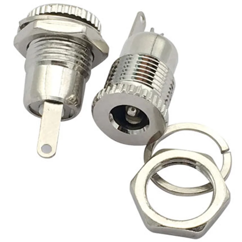 1PCS 5.5 mm x 2.1mm DC Power Jack Socket Female Panel Mount Connector DC-099 5.5X2.1 5.5X2.5
1PCS 5.5 mm x 2.1mm DC Power Jack Socket Female Panel Mount Connector DC-099 5.5X2.1 5.5X2.5