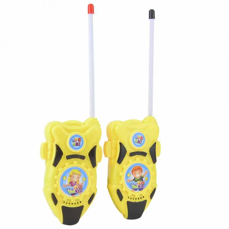 2Pcs Portable Kids Walkie Talkies Electronic Radio Interphone Parent-Child Interactive Play Toy Kids Toys
2Pcs Portable Kids Walkie Talkies Electronic Radio Interphone Parent-Child Interactive Play Toy Kids Toys