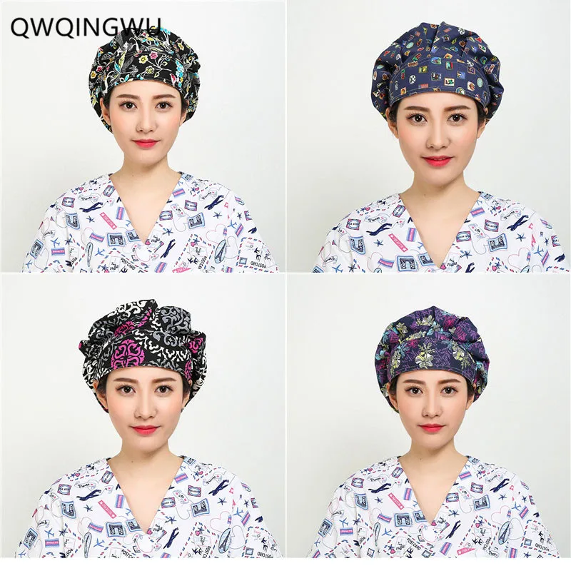 4PCS/Lot Surgical Scrub Cap Flower Print Dome Scrub Hat Surgical Caps Doctor Nurse Cap Scrub Lab Clinic Dental Operation Hat
4PCS/Lot Surgical Scrub Cap Flower Print Dome Scrub Hat Surgical Caps Doctor Nurse Cap Scrub Lab Clinic Dental Operation Hat