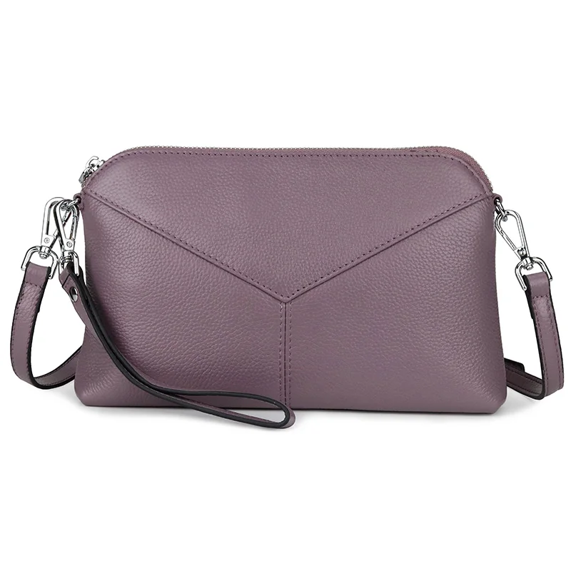 Soft Genuine Leather Women Clutch Handbags Women’s Bags Designer Clutches Fashion Thread Black/Red/Purple Female Messenger Purse
Soft Genuine Leather Women Clutch Handbags Women’s Bags Designer Clutches Fashion Thread Black/Red/Purple Female Messenger Purse