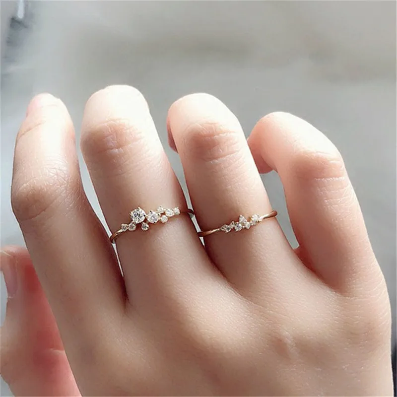 New Fashion Zircon Floral Rose Gold Wedding Rings for Women Rhinestone Engagement Ring for Female Jewelry 6 7 8 9 10#
New Fashion Zircon Floral Rose Gold Wedding Rings for Women Rhinestone Engagement Ring for Female Jewelry 6 7 8 9 10#