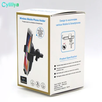 Qi Wireless Charger Car Mount Phone Holder Phone Air Vent Holder Wireless Car Charger 9v 1.67A 10w For iphone 8 X Samsung
Qi Wireless Charger Car Mount Phone Holder Phone Air Vent Holder Wireless Car Charger 9v 1.67A 10w For iphone 8 X Samsung