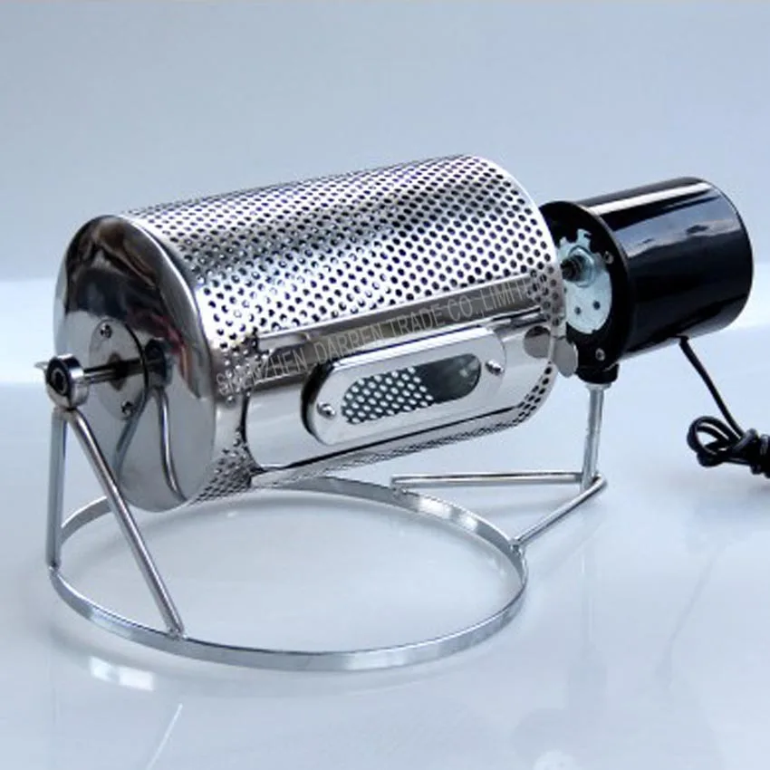 1pc Electric Stainless Steel Coffee Roaster Glass Window Machine Tool&BBQ For Home Use drum-type Work
1pc Electric Stainless Steel Coffee Roaster Glass Window Machine Tool&BBQ For Home Use drum-type Work